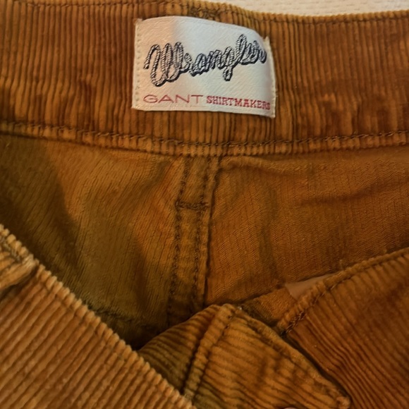 Limited Edition Wrangler x Gant Corduroy Jeans - Burnt Orange, W31/L32 - Picture 4 of 6